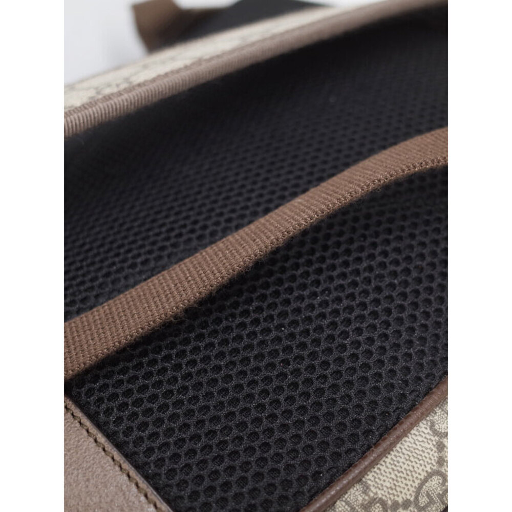 Gucci Stripe GG Ophidia backpack Web Brown - Picture 7 of 9